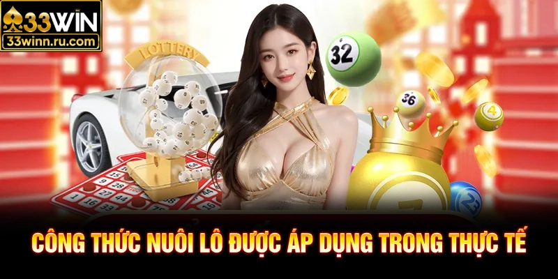Công thức nuôi lô được áp dụng trong thực tế