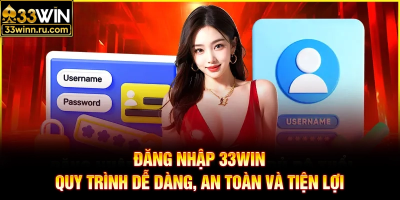 Đăng Nhập 33WIN - Quy Trình Dễ Dàng, An Toàn Và Tiện Lợi