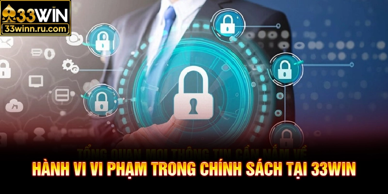 Hành vi vi phạm trong chính sách tại 33WIN