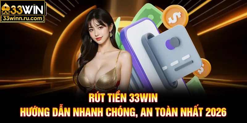 Rút Tiền 33WIN - Hướng Dẫn Nhanh Chóng, An Toàn Nhất 2026