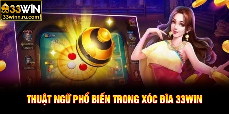 Thuật ngữ phổ biến trong xóc đĩa 33WIN